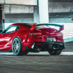Picture of AlphaRex GR Supra CSL Laser Style LUXX-Series LED Tail Lights Vivid Red - 2020+ GR Supra