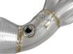 Picture of aFe Twisted Steel 304 Stainless Steel Long Tube Header w/ Cat - 2013-2020 BRZ/FR-S/86