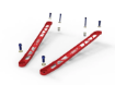 Picture of aFe CONTROL Front Suspension Strut Brace Red - 2020+ GR Supra
