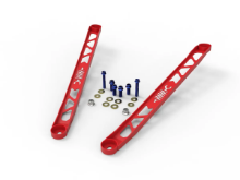 Picture of aFe CONTROL Front Suspension Strut Brace Red - 2020+ GR Supra