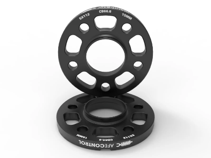 Picture of aFe CONTROL 15mm Billet Aluminum Wheel Spacers - 2020+ GR Supra