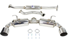 Picture of Invidia N2 Cat-back Exhaust Dual Stainless Steel Tips - 2013-2020 BRZ/FR-S/86, 2022+ BRZ/GR86 - HS12SST6N21GS