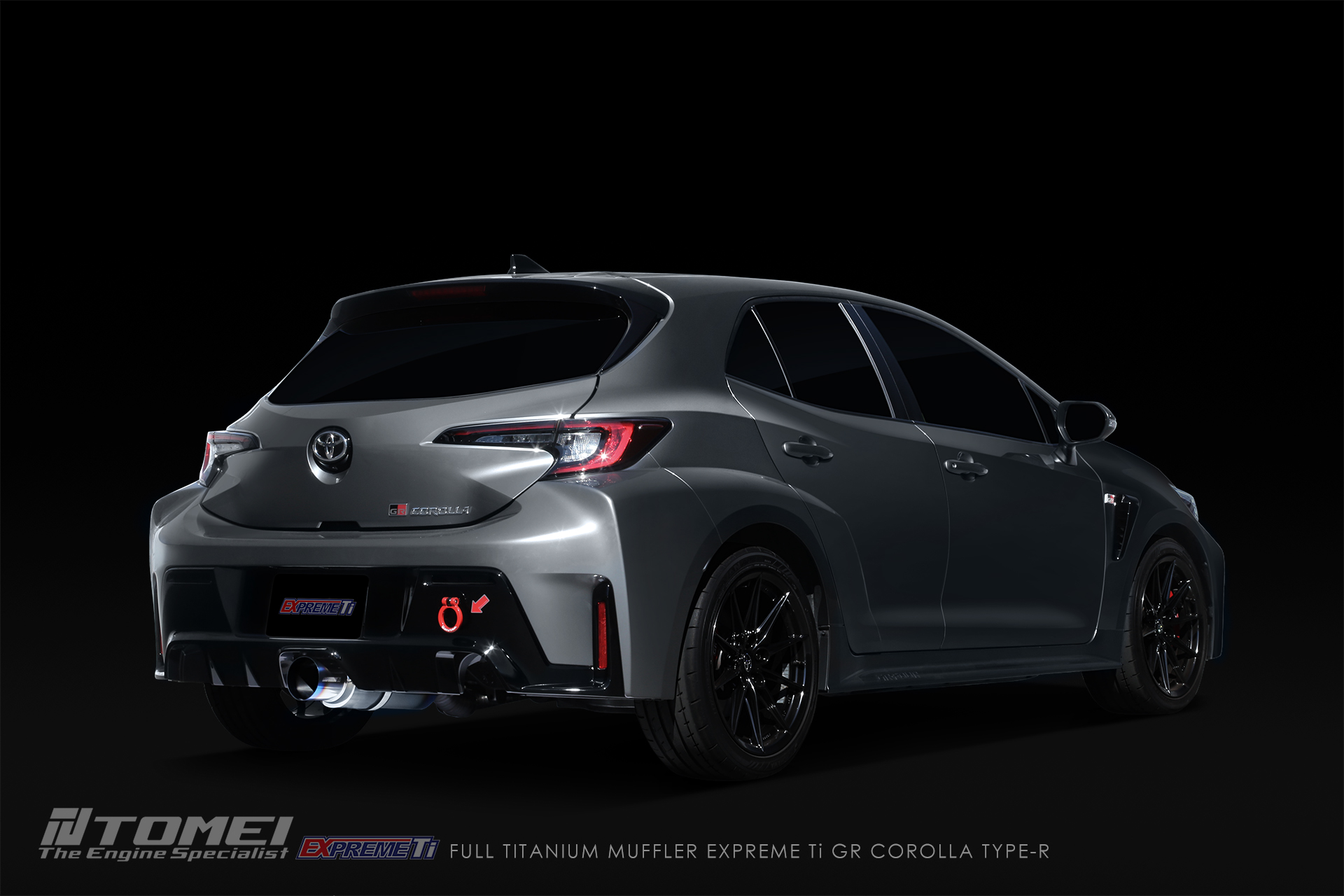 Tomei GR Corolla Full Titanium Expreme Ti Type-R - 2023+ GR Corolla ...