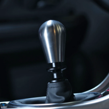 Picture of BilletWorkz Titanium Brushed Tall Teardrop Shift Knob BRZ/FRS/86/GR86