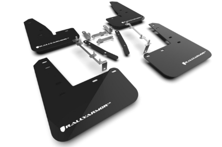 Picture of Rally Armor Black w/ White UR Mud Flap - 2023+ GR Corolla