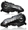Picture of Winjet JDM-Style Series 10 Headlight with LED DRL - Black/Clear