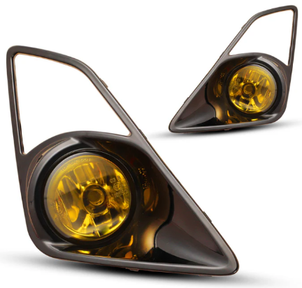 Picture of Winjet Yellow Fog Light Kit - 2013-2016 BRZ/FR-S (Wiring Kit included)