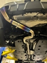 Picture of RK Titanium Track Edition Drivers Exit Exhaust - 2023+ GR Corolla