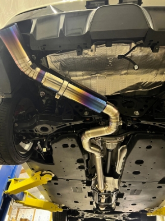 Picture of RK Titanium Signature Drivers Exit Exhaust - 2023+ GR Corolla