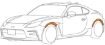 Picture of HKS Fender Molding Kit - 2022+ Toyota GR86