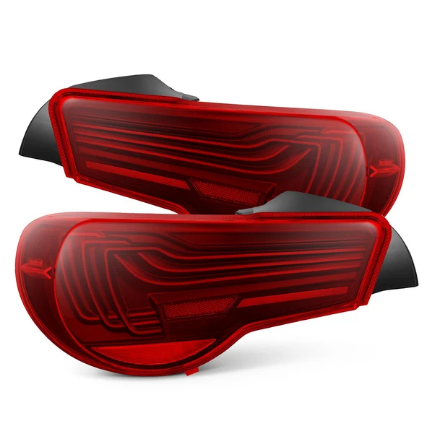 Picture of AlphaRex 2013-2020 FRS/BRZ/GT86 CSL Laser Style LUXX-Series LED Tail Lights (Vivid Red)