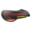 Picture of AlphaRex 2013-2020 FRS/BRZ/GT86 CSL Laser Style LUXX-Series LED Tail Lights (Black Smoke)