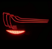 Picture of AlphaRex 2013-2020 FRS/BRZ/GT86 CSL Laser Style LUXX-Series LED Tail Lights (Black Clear)