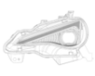 Picture of AlphaRex 2013-2020 FRS/BRZ/GT86 LUXX-Series LED Projector Headlights (Black)