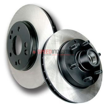 Picture of Centric Brake Rotors - Premium - Solid (Rear) disc BRZ