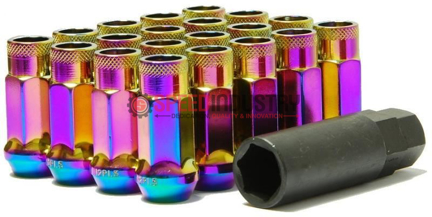 Picture of Muteki SR48 12x1.25 Lug Nuts - NeoChrome