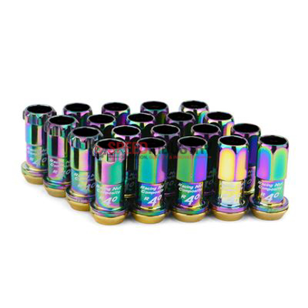 Picture of Project Kics R40 Iconix M12x1.25 Lug Nuts w/ Locks - NeoChrome