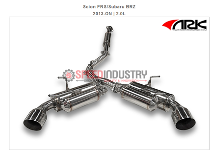 Picture of ARK GRIP - Exhaust System POLISHED Tip Scion FRS/Subaru BRZ