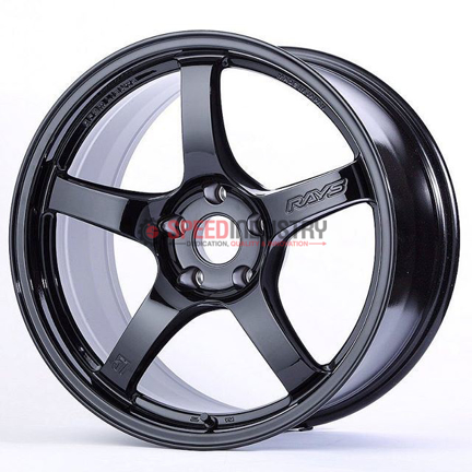 Picture of Gram Lights 57CR 18x9.5 5x100 +38 Glossy Black Wheel