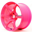 Picture of Gram Lights 57C6 18x9.5 5x100 +40 Luminous Pink Wheel