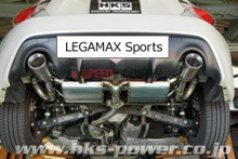 Picture of HKS Super Exhaust System (SMC R-SPEC + LEGAMAX Sports) - 2013-2020 BRZ/FR-S/86