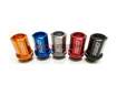 Picture of Rays Dura-Nut L42 12x1.25 Straight Type Red Alumite Lug Nuts w/Locks