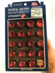 Picture of Rays Dura-Nut L42 12x1.25 Straight Type Red Alumite Lug Nuts w/Locks