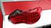 Picture of Lexon Tribar FRS/GT86/BRZ Taillights -RED LENS - Chome inside