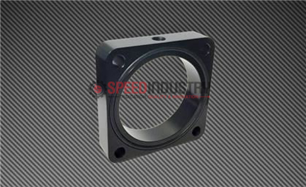 Picture of Torque Solution Black Throttle Body Spacer 2013+ FRS/BRZ/86