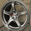 Picture of SSR GTX03 18x9.5 +38 5x100 Platinum Silver Wheel