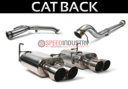 Perrin Catback Exhaust (Resonated) - 2015+ WRX/STI