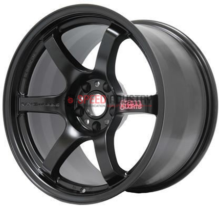 Picture of Gram Lights 57DR - 18x8.5 +37 5x100 - Semi Gloss Black