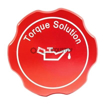 Torque Solution Billet Oil Cap Red