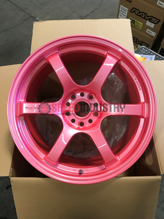 Picture of Gram Lights 57DR 18x9.5 5x100 +38 Sakura Pink *Discontinued*