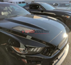 Picture of Verus Hood Louver kit NON GT Spec hood Black - Mustang 15+
