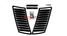 Picture of Verus Hood Louver kit NON GT Spec hood Raw - Mustang 15+ -