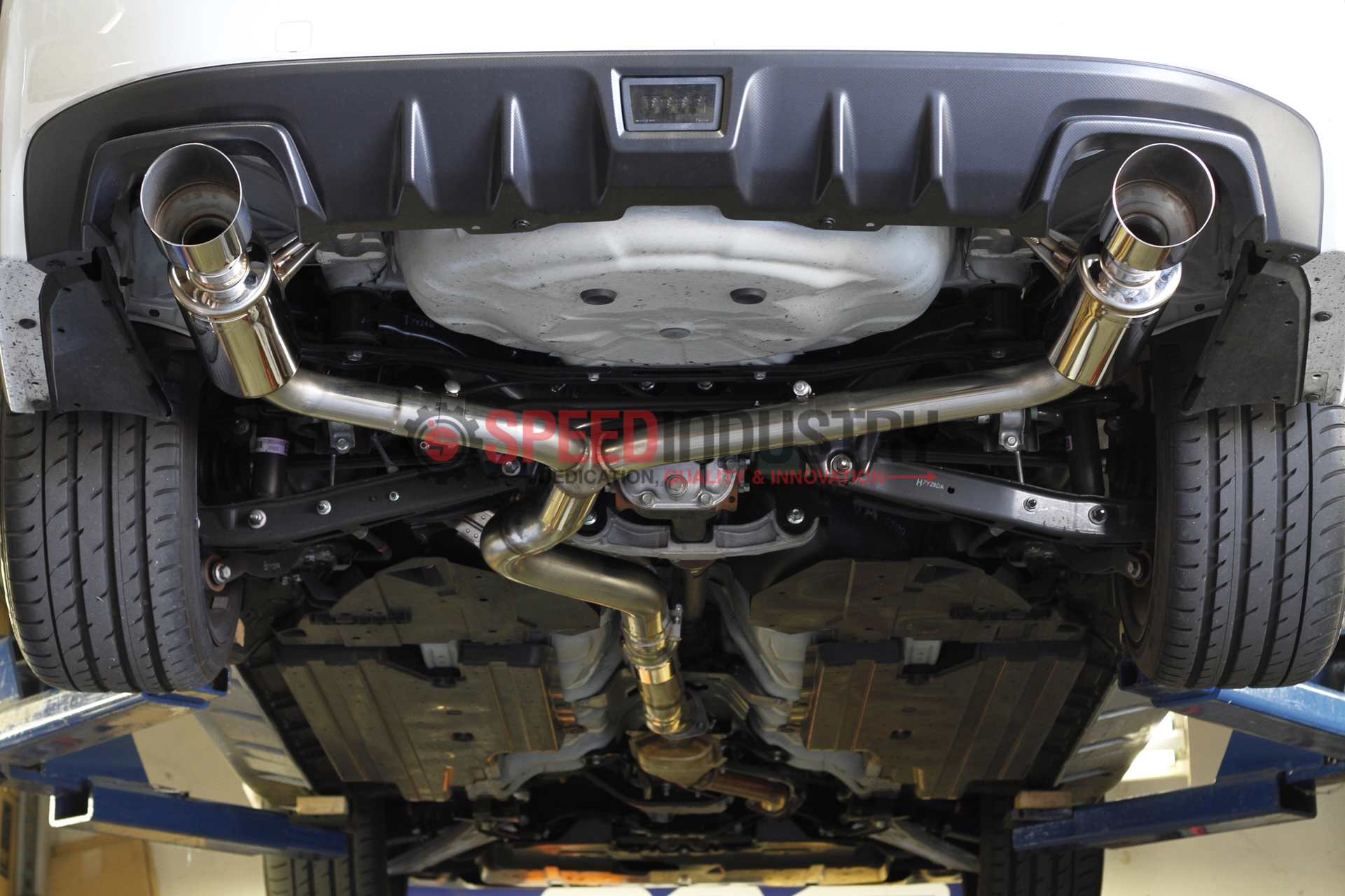 MXP Comp RS Dual Exit Exhaust WRX / STI 15+. Speed Industry ...