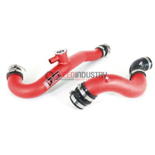 Picture of Injen Wrinkle Red Intercooler Piping Mustang 15+ - SES9200ICPWR