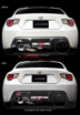 Picture of Tomei Carbon Rear Bumper Cover (Right) 13+  FRS / BRZ