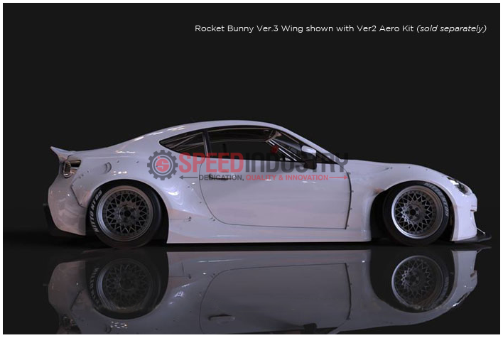 Greddy X Rocket Bunny V Rear Wing Frs Brz Speed Industry