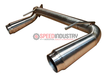 Picture of Crawford  Twin Megaphone Gymkhana Axle Back Exhaust FRS/BRZ/GT86