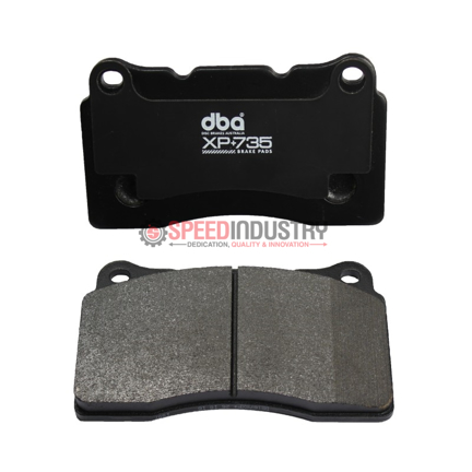 Picture of DBA XP+735 FRONT Circuit Performance Brake Pads - FRS/BRZ/86 VENTED REAR DISC - DB7880XP+