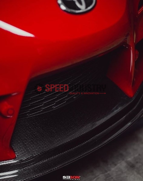 Seibon Mb Style Carbon Fiber Front Lip A90 Mkv Supra Gr 2020 Speed