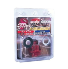 Picture of Project Kics Magnetic Drain Bolt M12x1.25 - Red