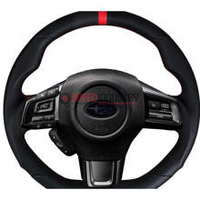 Picture of Buddy Club Sport Leather Steering Wheel- WRX/STI 15+