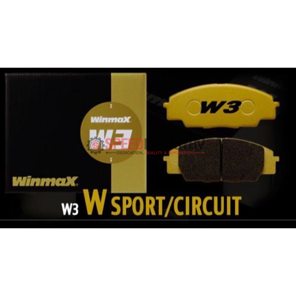 Picture of Winmax W3 Circuit Rear Brake Pads - 17+ BRZ Perf. Pkg. (Brembo)