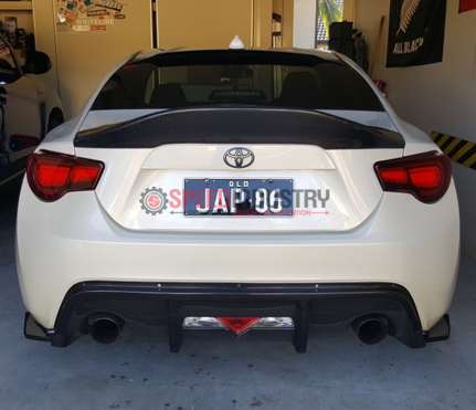 brz ducktail spoiler