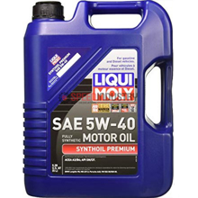 Picture of LIQUI MOLY 5L Synthoil Premium Motor Oil SAE 5W-40