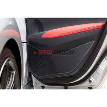 Picture of TOM'S Racing Kick Panel Protector-CHB 19+ (White Stitch)