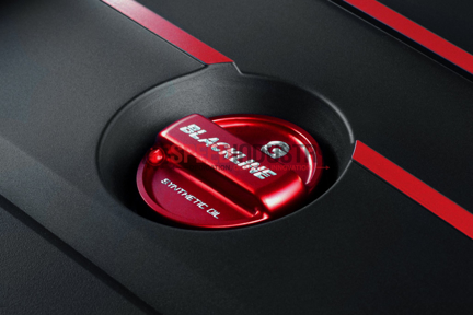 Picture of Blackline Red Oil Cap Cover - 2020+ Toyota Supra